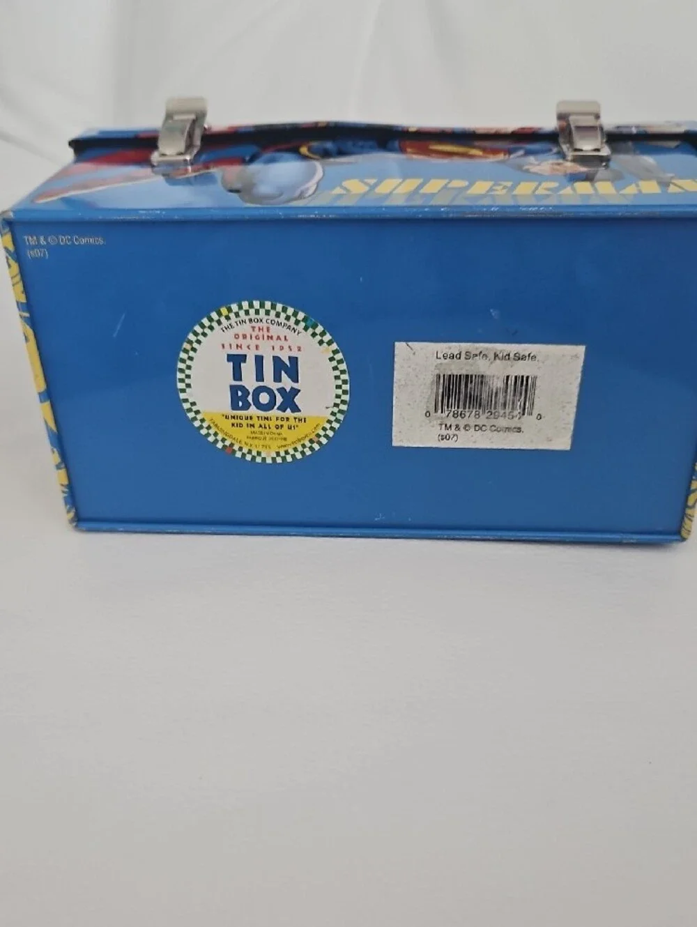 The Tin Box Company bright blue